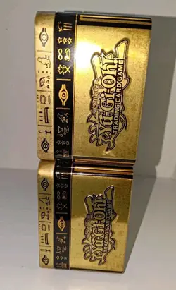 Empty Yu-Gi-Oh! 2021 and 2022 collectible Tins Only Yugioh Card Storage Box - Image 4