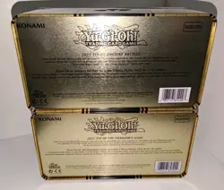 Empty Yu-Gi-Oh! 2021 and 2022 collectible Tins Only Yugioh Card Storage Box - Image 5