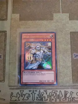 YUGIOH WULF LIGHTSWORN BEAST RYMP-EN103 ULTRA UNLIMITED ED LP - Image 1