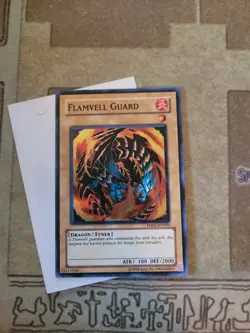 YUGIOH FLAMVELL GUARD HA01-EN009 SUPER UNLIMITED ED NM - Image 2