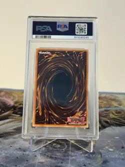 Yugioh Fiendish Engine Ω TDGS-EN095 Secret Rare 1st Edition PSA 8 - Image 4
