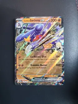 Cynthia's Garchomp ex 104/182 Pokemon Sv10: Destined Rivals Holo Double Rare - Image 1