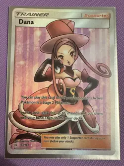 Dana 173/181 Sun & Moon Team Up Full Art Trainer Pokemon Card Holo - Image 1