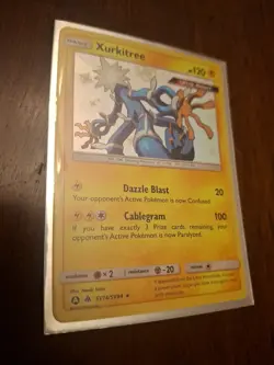 Xurkitree - SV14/SV94 Hidden Fates SHINY Holo Rare Pokemon - NM - Image 1