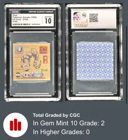 *POP 2* 1999 Japanese Pokemon Amada Super DX Gold Stickers Onix CGC Grade 10 - Image 4