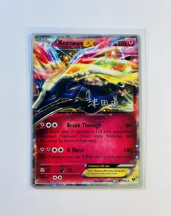 Xerneas EX 97/146 Ultra Rare Pokemon Card - 2014 WORLD CHAMPIONSHIPS LP/NM - Image 1