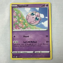Pokemon TCG: Jigglypuff - 2025 McDonald's Happy Meal Dragon Discovery Card 004/0 - Image 1