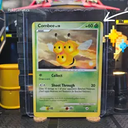 Combee Miscut Error Platinum Pokemon TCG 71/127 Common - Image 1