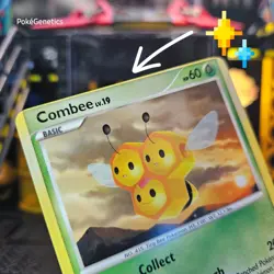 Combee Miscut Error Platinum Pokemon TCG 71/127 Common - Image 2