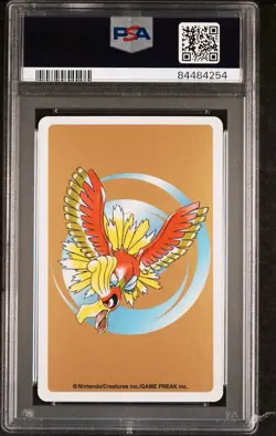 2000 POKEMON GOLD PLAYING CARDS 8 OF HEARTS MR MIME PSA 10 #122 - Image 2