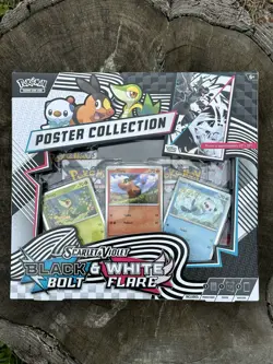 Pokemon Scarlet & Violet Black Bolt And White Flare Poster Collection! LOT OF 4! - Image 1