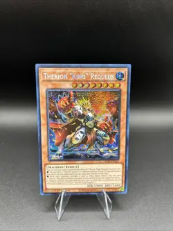 YU-GI-OH! Therion King Regulus MP23-EN063 Prismatic Secret Rare - Image 1