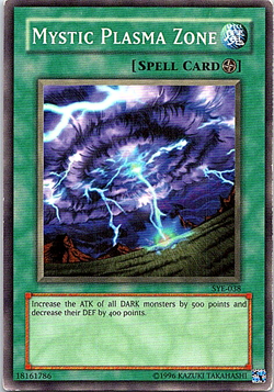 Mystic Plasma Zone SYE-038 Yu-Gi-Oh! Card Light Play Unlimited - Image 1