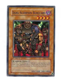 Dark Scorpion Burglars PGD-028 - 1st Edition - Yugioh NM/M (Never Played) - Image 1