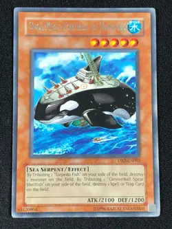 YUGIOH ORCA MEGA-FORTRESS OF DARKNESS DR2-EN085 RARE (NM) - Image 1