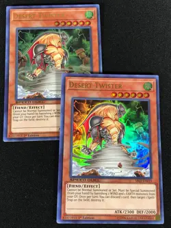 Yugioh Desert Twister SBLS-EN019 1ST ULTRA x2 (NM) - Image 1