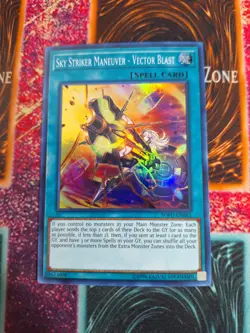 Yu-Gi-Oh! TCG Sky Striker Maneuver - Vector Blast SOFU-EN061 Unlimited Super NM - Image 1