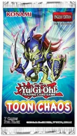 Toon Chaos Booster Pack - Konami YuGiOh Trading Cards - Image 1