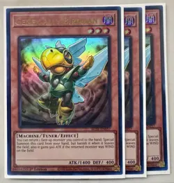 3x Genex Ally Birdman 1st Edition Ultra Rare BLTR-EN057 Yu-Gi-Oh! - Image 1