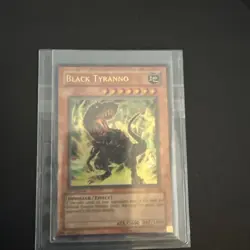 | Yugioh Black Tyranno IOC-075 1st Edition Ultra Rare Invasion Of Chaos LP 🔥 | - Image 1
