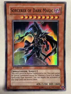 Yu-Gi-Oh Sorcerer of Dark Magic; DPYG-EN010, Super Rare, 1st Edition - Image 1