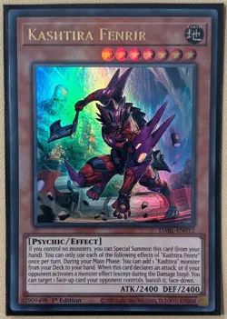 Kashtira Fenrir DABL-EN012 Ultra Rare 1st Ed - Image 1