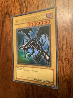 Yu-Gi-Oh Red-Eyes Black Dragon SDJ-001 - Image 2