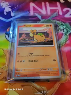 Pokemon TCG Paldean Fates Numel 011/091 x4 Playset Near Mint X4 Cards NM - Image 3