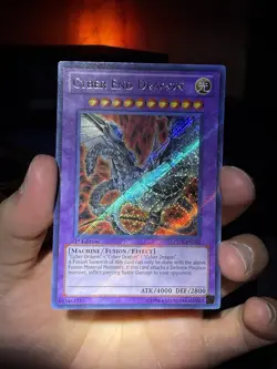 Yu-Gi-Oh! TCG Cyber End Dragon LCGX-EN182 Secret Rare 1st Edition Holo VLP - Image 3