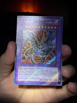 Yu-Gi-Oh! TCG Cyber End Dragon LCGX-EN182 Secret Rare 1st Edition Holo VLP - Image 4