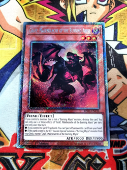 Graff, Malebranche of Burning Abyss ra04-en234 (NEW) Platinum-Secret Yu-Gi-Oh - Image 1