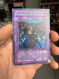 Yu-Gi-Oh! Thousand-Eyes Restrict MC1-EN004 Secret Rare Limited Edition - Image 1