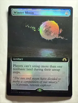 Winter Moon #213 (Foil) (NM) Modern Horizons 3 MH3 Magic MTG - Image 1