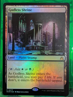 Godless Shrine Ravnica Remastered Foil MTG - Image 1