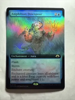 Amphibian Downpour - 449 Extended not foil MTG MH3 - Image 1