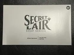 Secret Lair ALIEN AURORAS - Galaxy FOIL New Sealed Magic The Gathering MTG - Image 1
