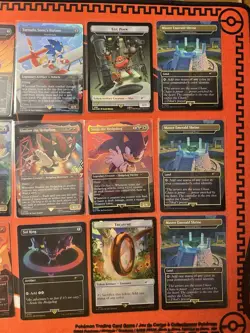 🔥Sonic the Hedgehog MTG Secret Lair FOIL COMPLETE Bundle Shadow Magic Gathering - Image 4
