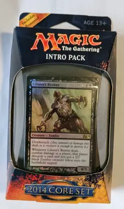MTG 2014 Core Set Intro Pack Death Reaper New Sealed Magic The Gathering - Image 1