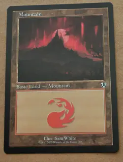 MTG Innistrad Remastered Mountain 295 Retro Frame - Image 1