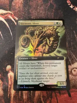Harmonic Sliver (Foil Extended Art) - MTG Secret Lair, NM - Image 1