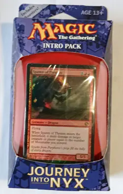 MTG Journey Into Nyx Intro Pack Voracious Rage New Sealed Magic The Gathering - Image 1