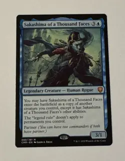 MTG Sakashima of a Thousand Faces - Commander Legends NM - Image 1