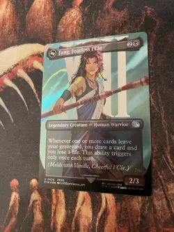 Fang, Fearless I'Cie (Borderless Surge Foil #526) - MTG Final Fantasy, NM - Image 1