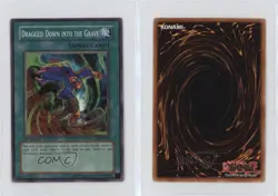 Dragged Down into the Grave 1st Ed. YuGiOh Dark Crisis #DCR-084 2003 0f6 - Image 3