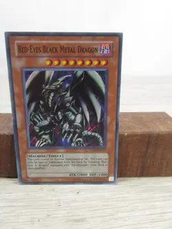 Yugioh Card Japanese Red-Eyes Black Metal Dragon P5-07 Dark ATK/2800 DEF/2400 - Image 1