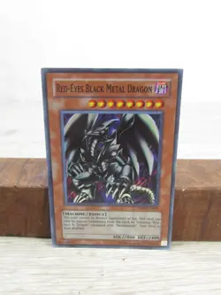 Yugioh Card Japanese Red-Eyes Black Metal Dragon P5-07 Dark ATK/2800 DEF/2400 - Image 2