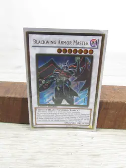 Yugioh! Blackwing Armor Master GLD3-EN038 GOld Rare Lmited Edition Mint - Image 1