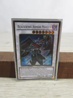 Yugioh! Blackwing Armor Master GLD3-EN038 GOld Rare Lmited Edition Mint - Image 3