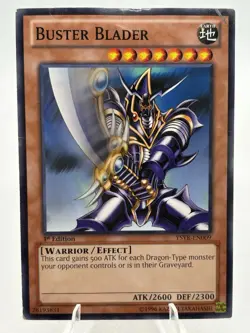 Buster Blader - YSYR-EN009 - Common - 1st Ed Edition YuGiOh! Starter Deck - Image 1