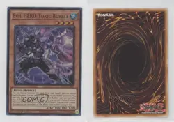 Evil HERO Toxic Bubble Ultra Rare 1st Ed. YuGiOh Supreme Darkness 1e8j - Image 3